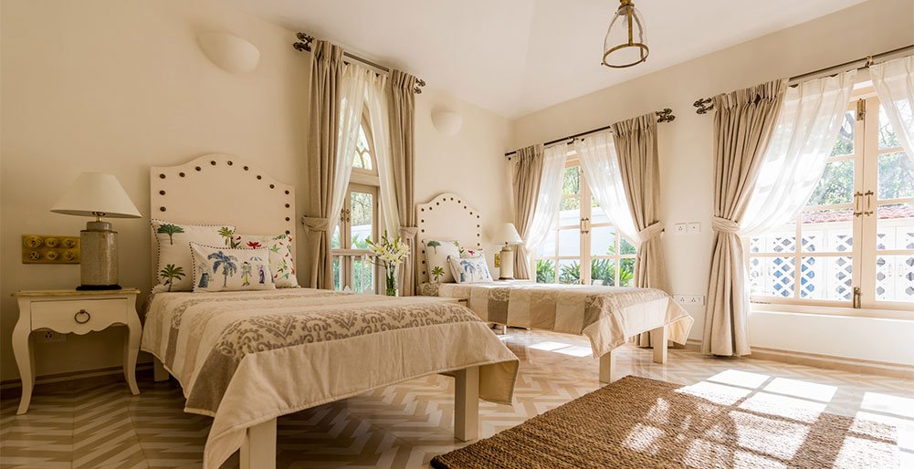 Villa Vivre - Twin bedroom layout